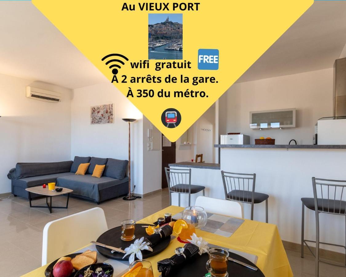 Celebre Vieux Port, Marseille公寓 外观 照片